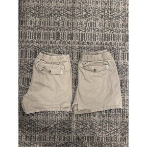 Men’s maamgic Khaki Shorts Elastic Waist 35 Waist 4 Inch Chubbie Inseam Preppy